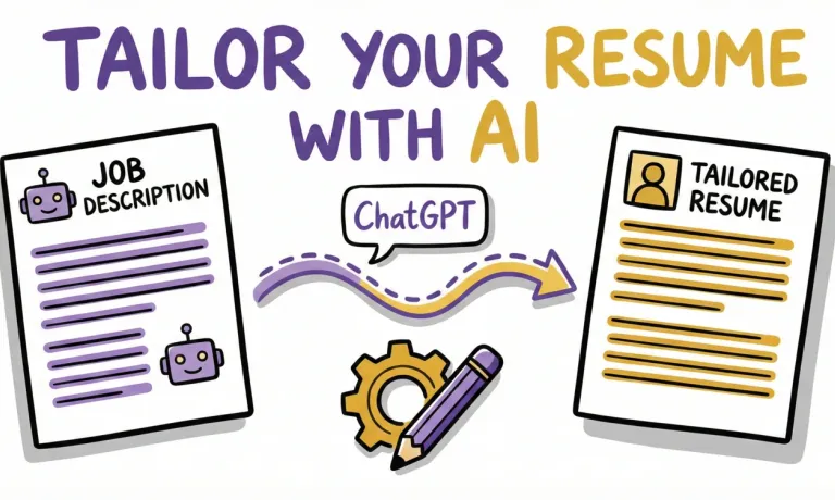 ChatGPT CV Tailoring: Free Prompts vs. One-Click AI