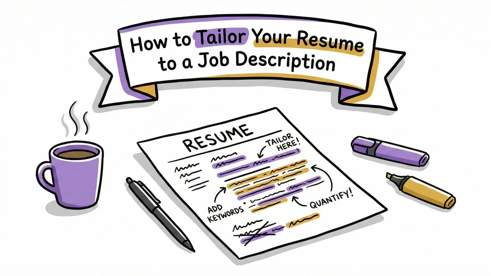 How to Tailor Your Resume to a Job Description for Free